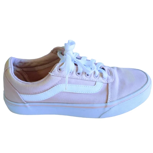 Vans Old Skool Pale Pink Women's Shoes - Picture 3 of 12